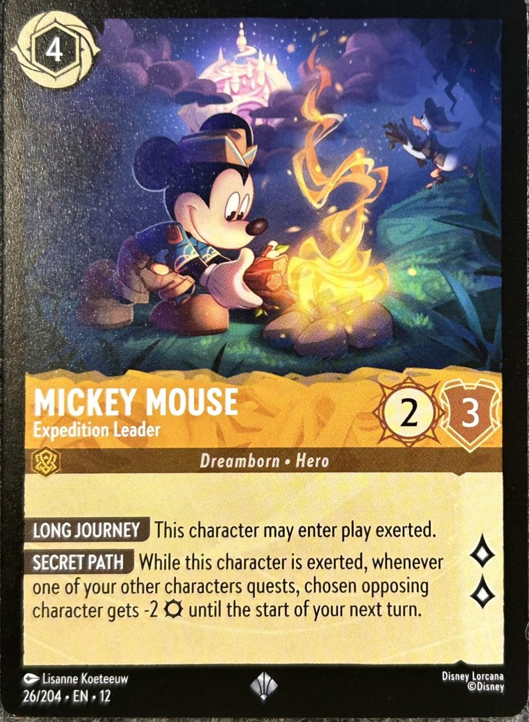 #26 Wilds Unknown- Mickey Mouse Expedition Leader