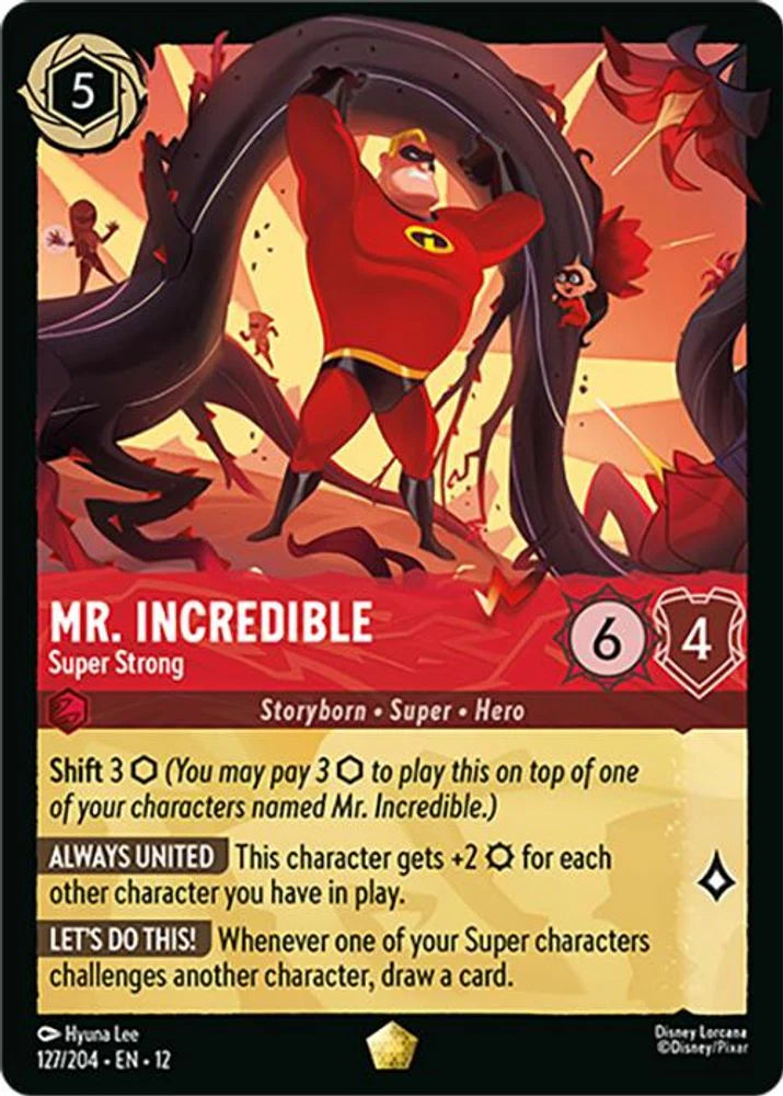#127 Wilds Unknown- Mr. Incredible: Super Strong
