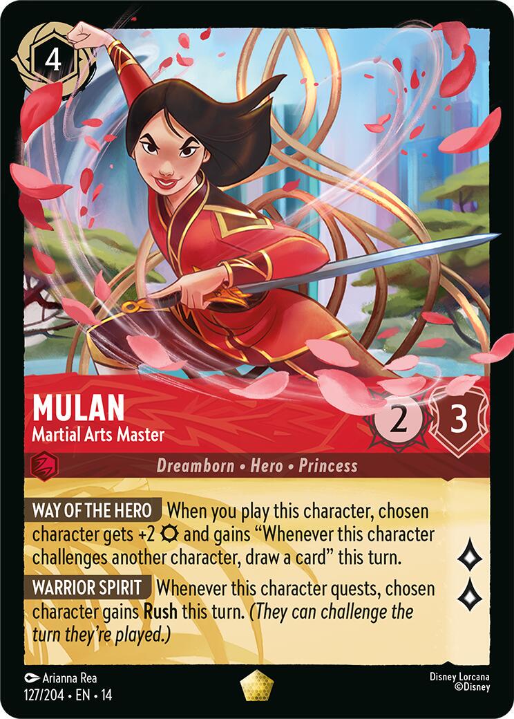 #127 Hyperia City- Mulan Martial Arts Master