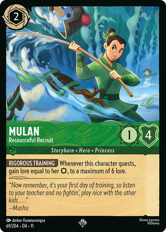 #69 Winterspell-Mulan Resourceful Recruit