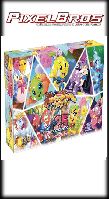 Neopets 25th Anniversary Celebration Box BattleDome Trading Card Game