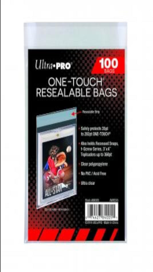 Ultra-Pro One-Touch Resealable Bags