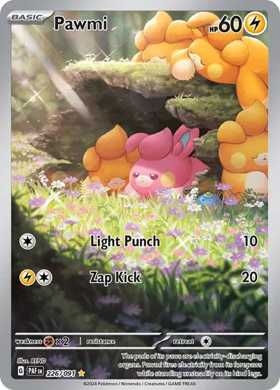 #226 Paldean Fates- Pawmi