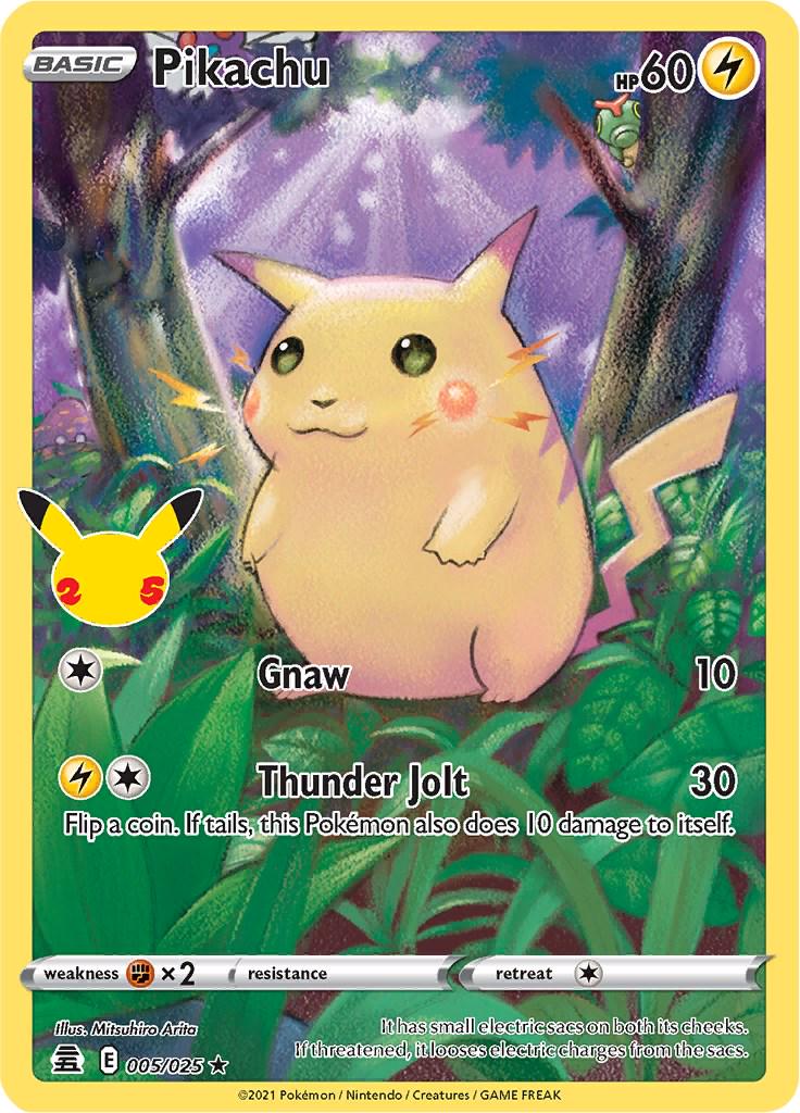 #5 Celebrations- Pikachu