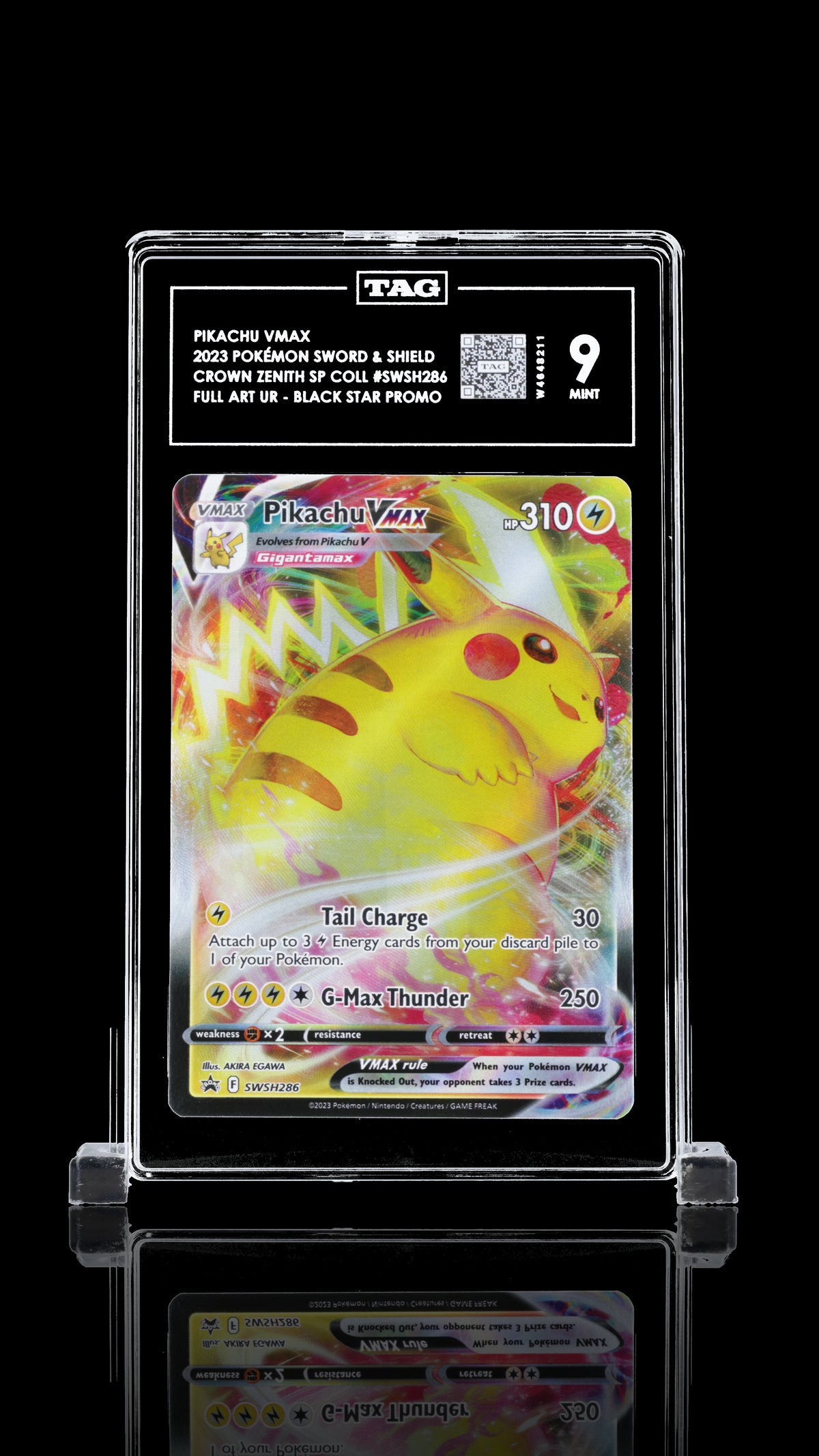 #SWSH286 Pikachu Vmax - Sword & Shield PROMO - Tag 9