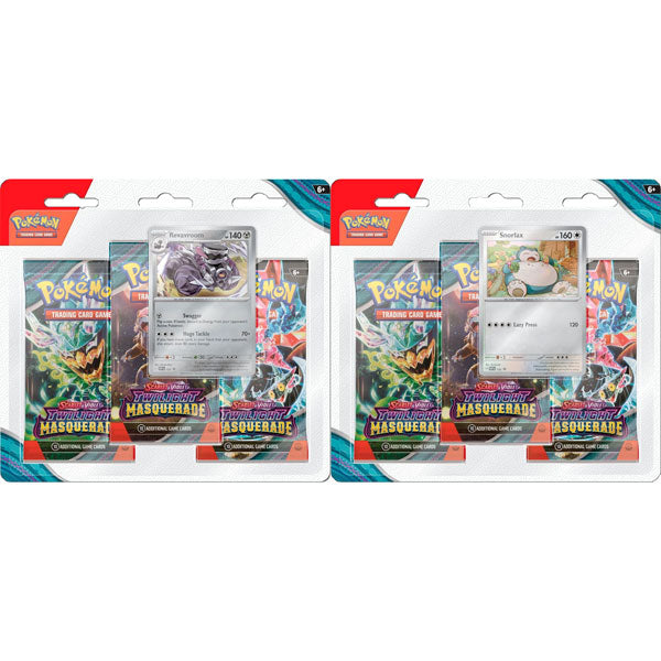 Pokemon - Scarlet & Violet - Twilight Masquerade - 3 Pack Blister