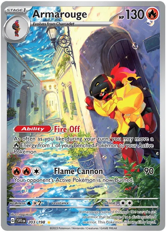 #203 Scarlet & Violet Base - Armarouge