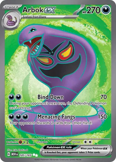 #185 151 - Arbok ex