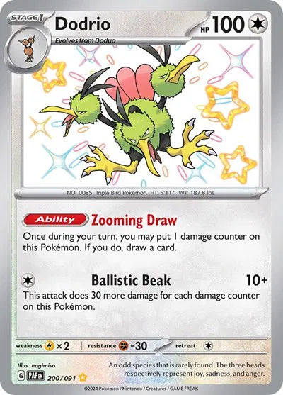 #200 Paldean Fates - Dodrio