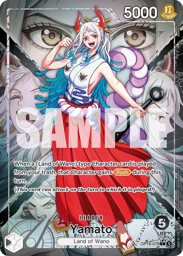 #OP16-079 (Alt Art) The Time of Battle - Yamato