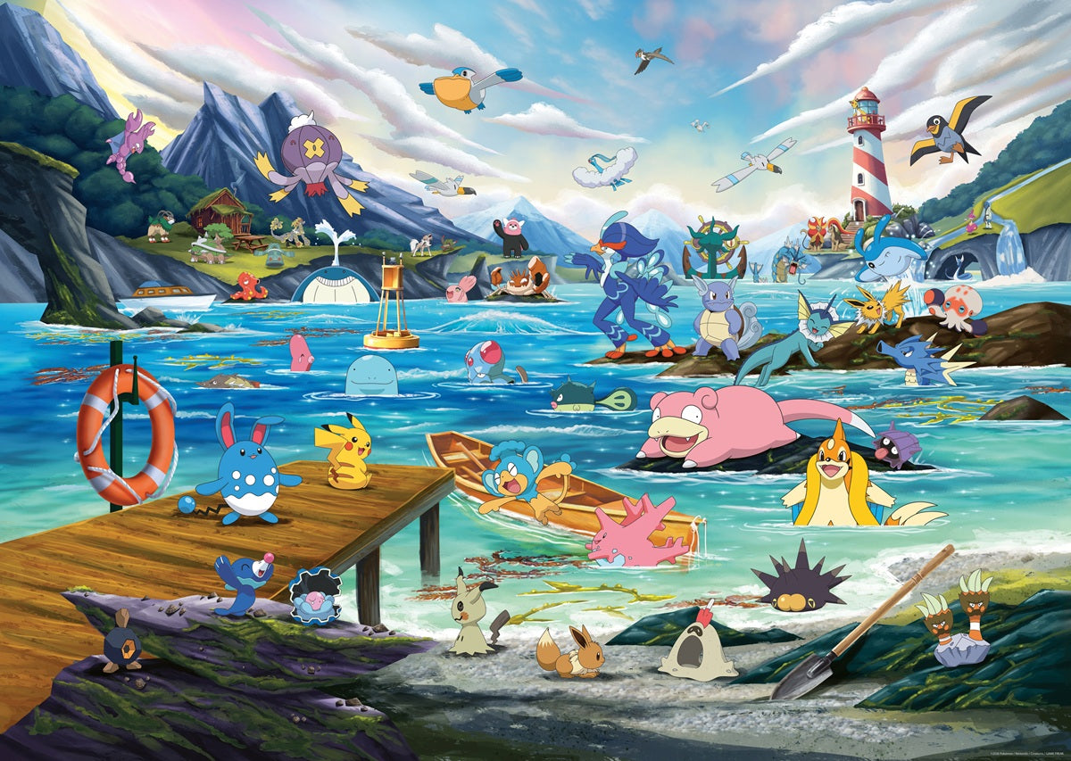 Pokemon Breakout #3 Vaporeon/ Marine 1000 Piece Puzzle