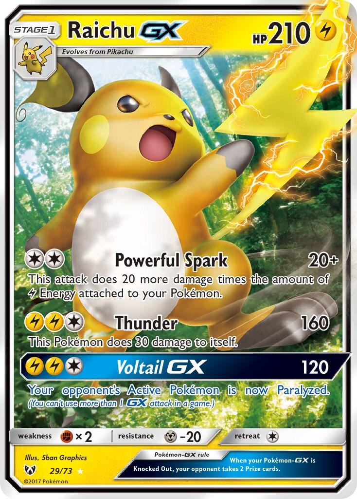 #9 Shining Legends- Raichu GX
