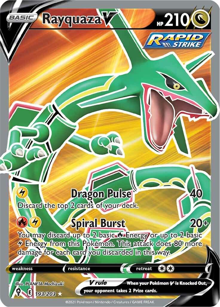 #193 Evolving Skies- Rayquaza V