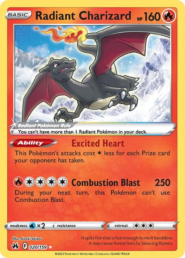 #20 Crown Zenith- Radiant Charizard