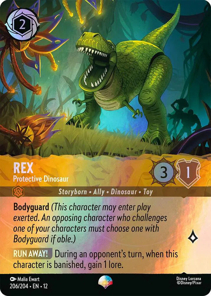 #206 Wilds Unknown-Rex Protective Dinosaur (Epic)