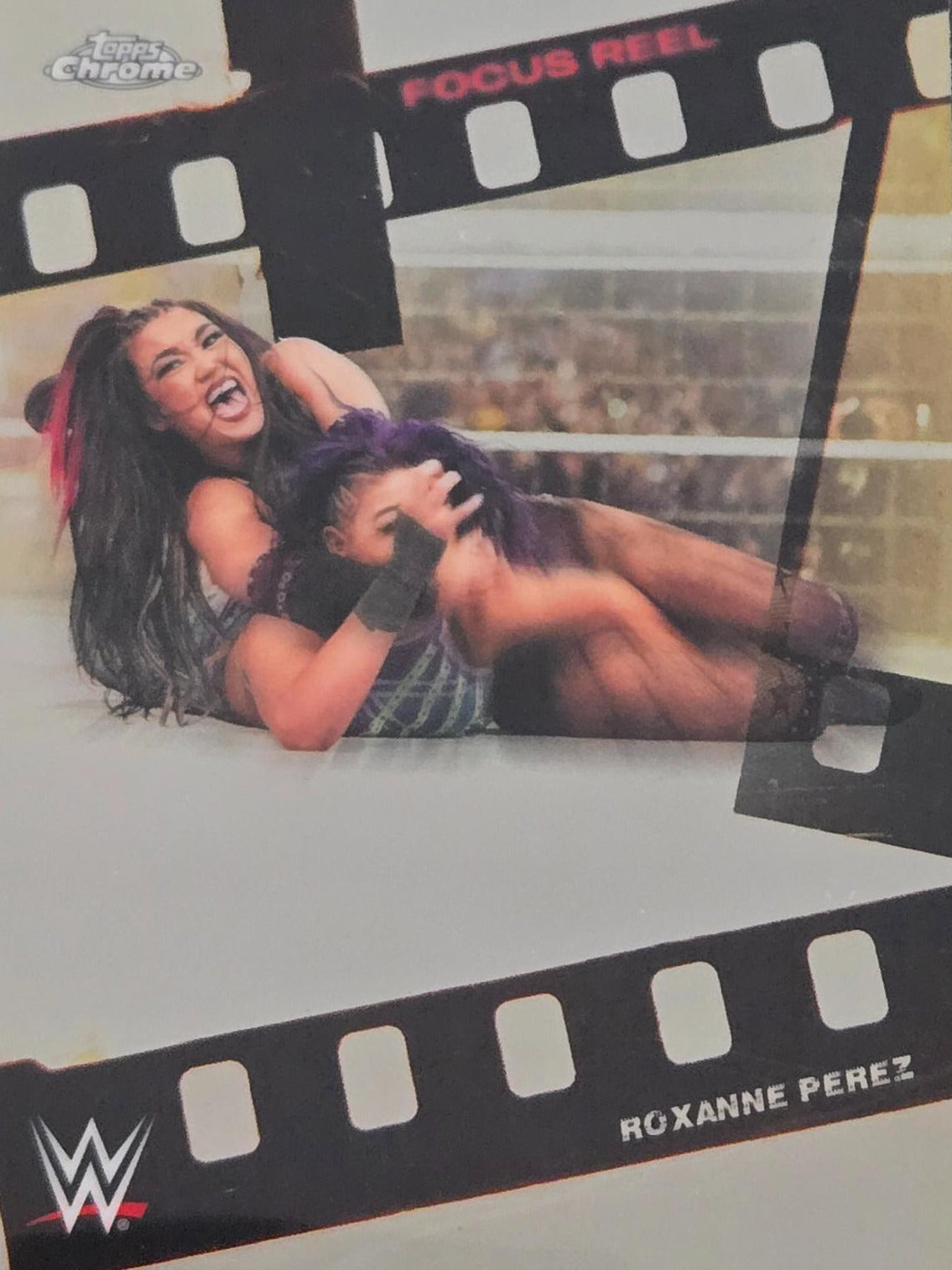2026 Topps Chrome WWE- FR-3 Roxanne Perez(Focus Reel)