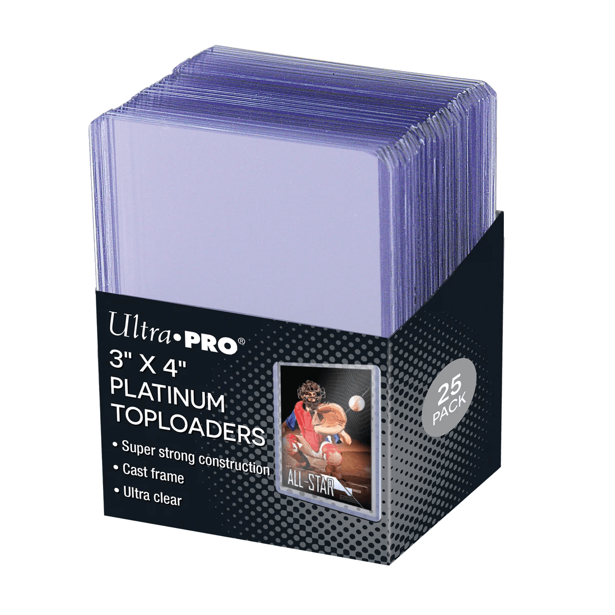 Ultra- Pro Platinum Toploader 3"x4"