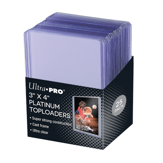 Ultra- Pro Platinum Toploader 3"x4"