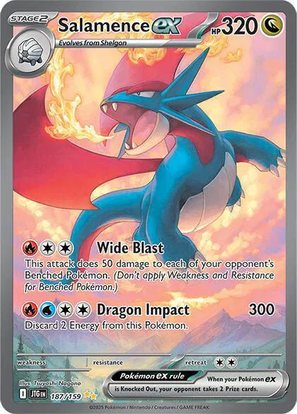 #187 Journey Together- Salamence EX