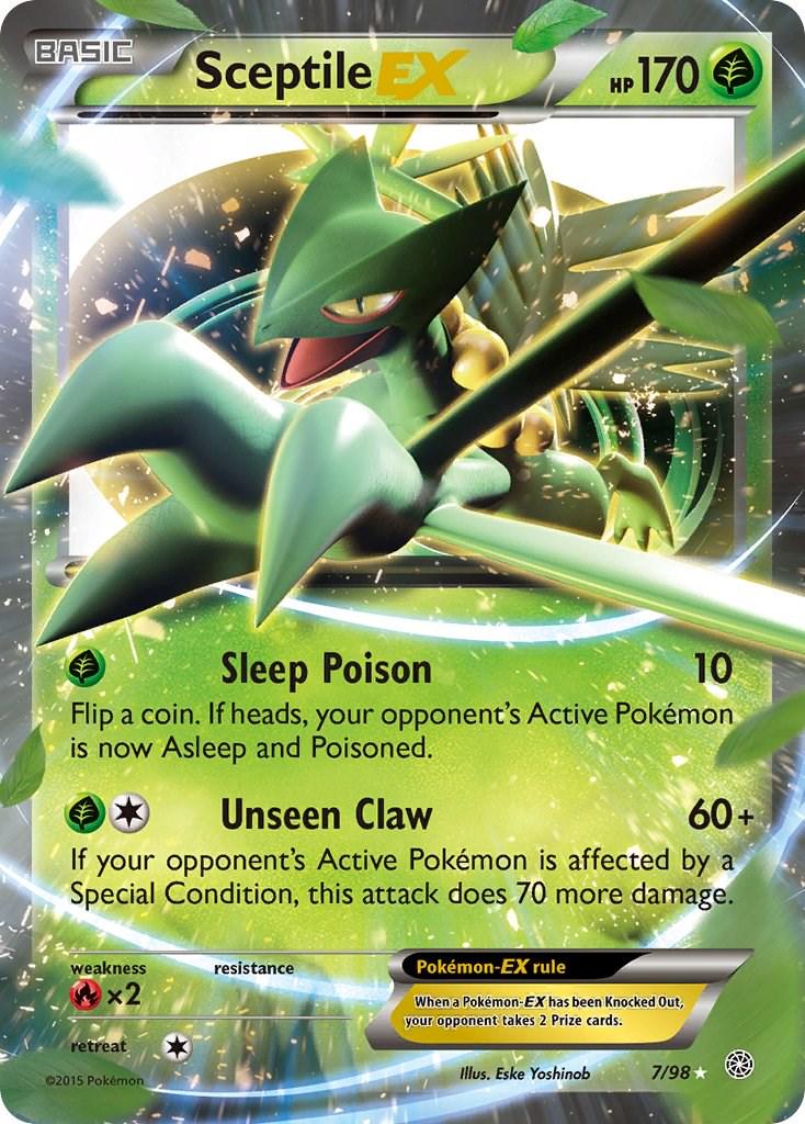 #7 Ancient Origins- Sceptile EX (MP)