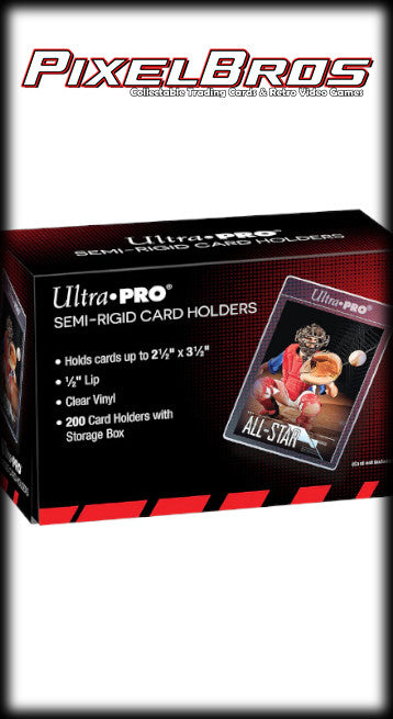 ultra pro rigid card sleeves Ultra-Pro Semi-Rigid Card Holders for Standard Size Cards – Mystic Dragon