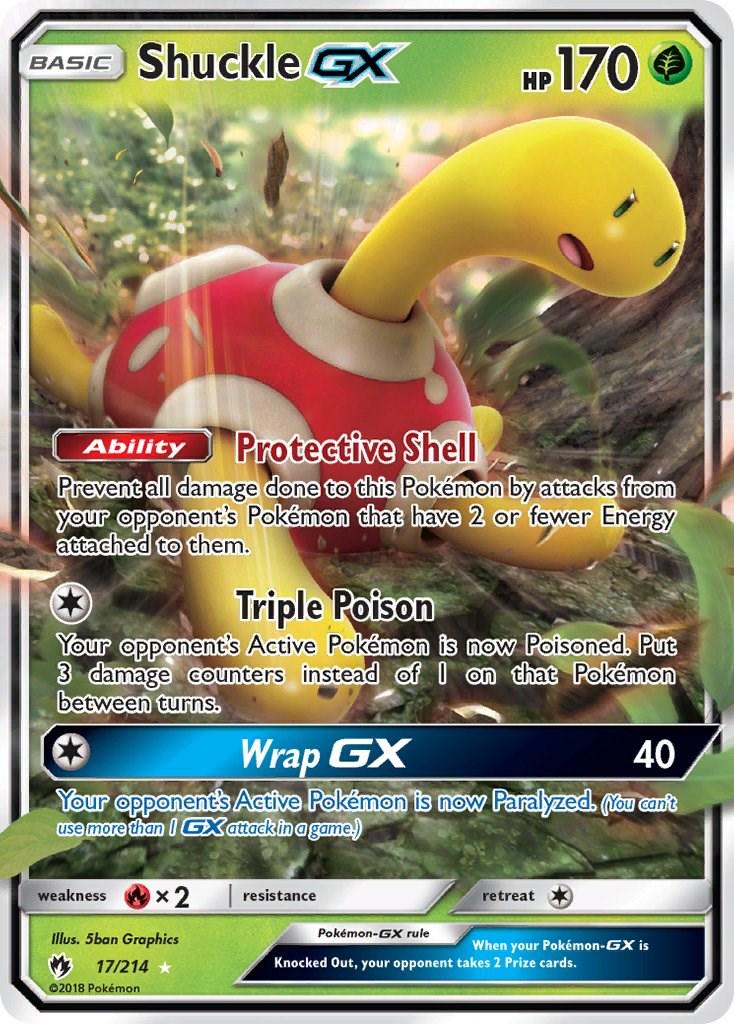 #17 Lost Thunder- Shuckle GX