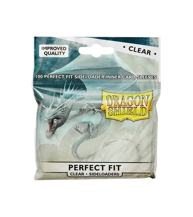 Dragon Shield Pefect Fit Sideloaders Clear 100 count