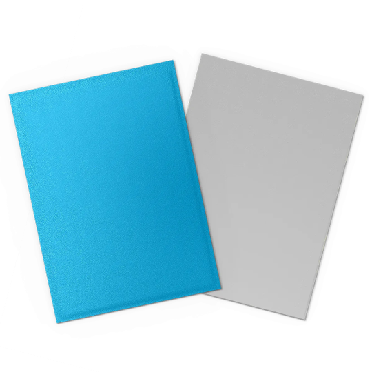 Dragon Shield Sleeves Dual Matte Sky Blue and Silver 100 count