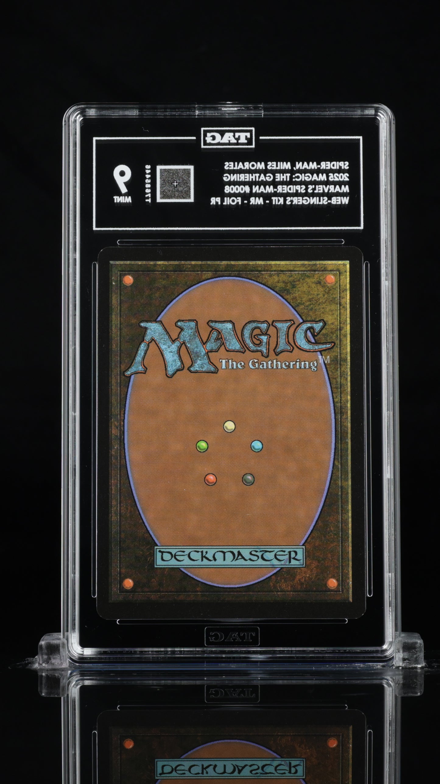 Spider-Man, Miles Morales #0008- Magic the Gathering Spiderman Foil- TAG 9