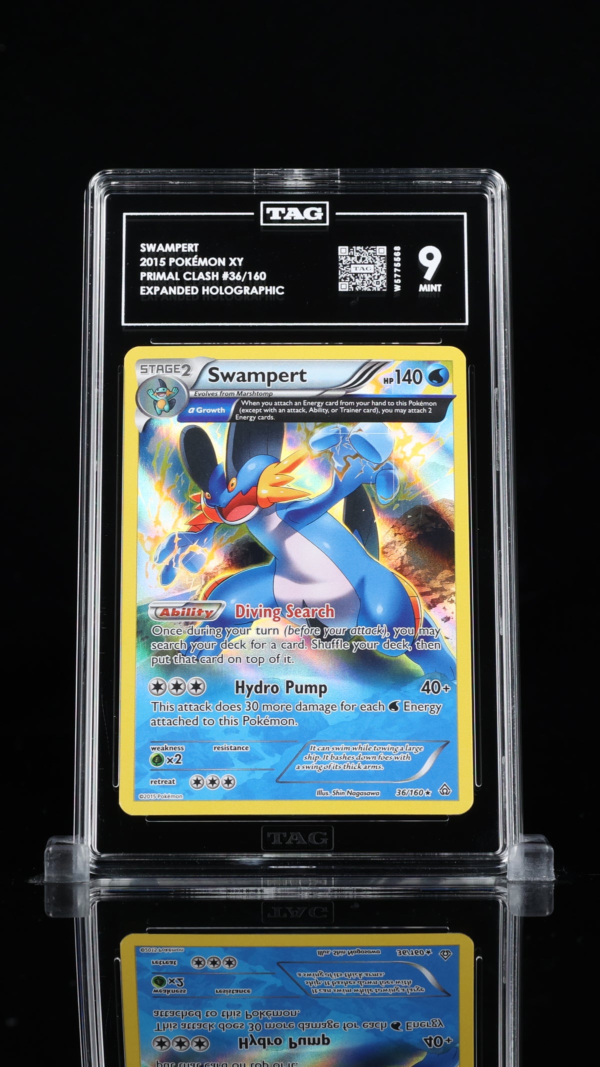 #36 Swampert- Primal Clash- TAG 9
