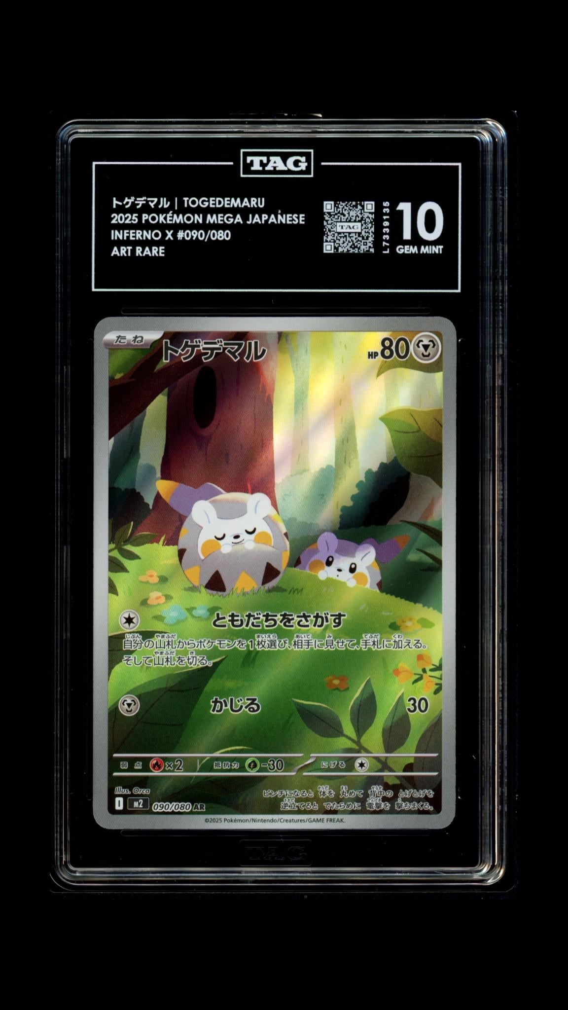 Togedemaru- #90 Japanese Inferno X- TAG 10