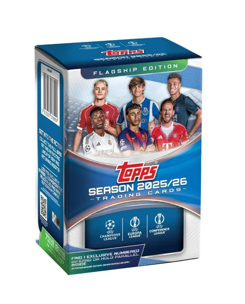 Topps 2026 UEFA Competitions Soccer Value Box
