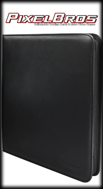 Ultra Pro Vivid 12 pocket binder- Black
