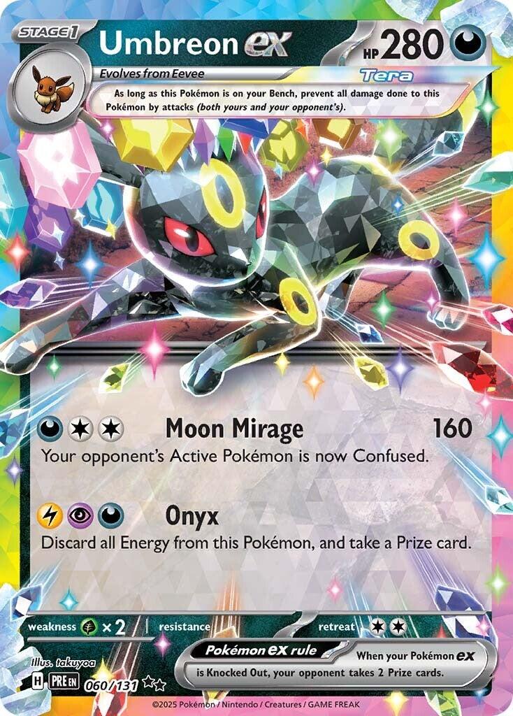 #60 Prismatic Evolutions- Umbreon EX
