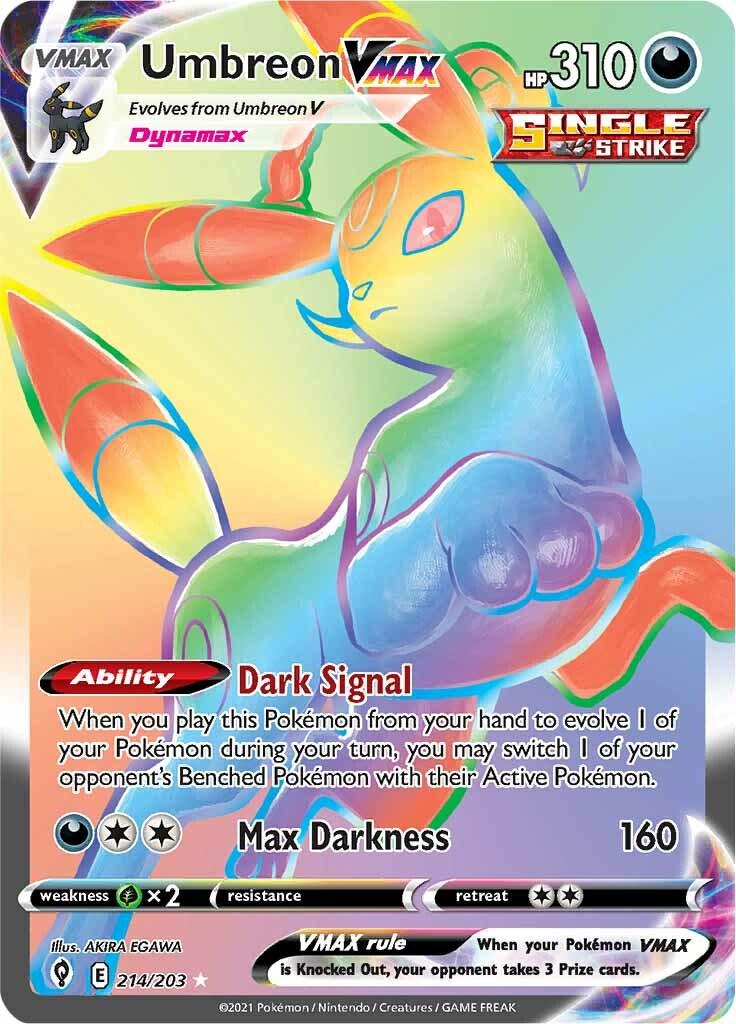 #214 Evolving Skies- Umbreon Vmax