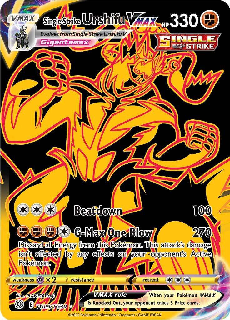 #TG29 Trainer Gallery Brilliant Stars- Single Strike Urshifu Vmax