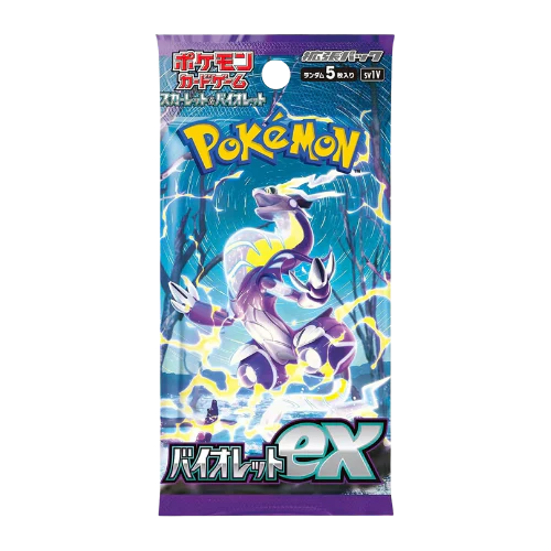 Pokemon Japanese Violet EX Booster Pack SV1V