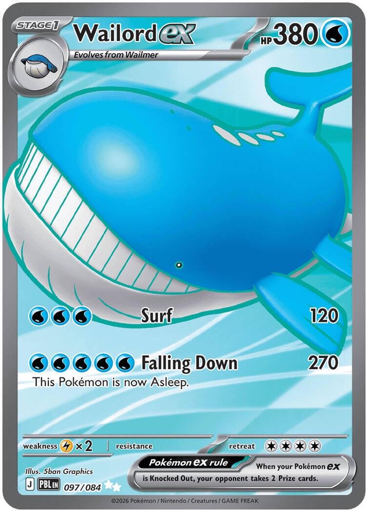 #97 Pitch Black- Wailord EX