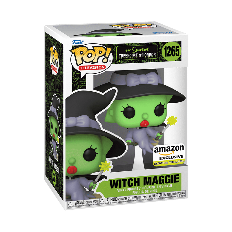 #1265 Witch Maggie Funko Pop (Amazon Exclusive Glows in the Dark)