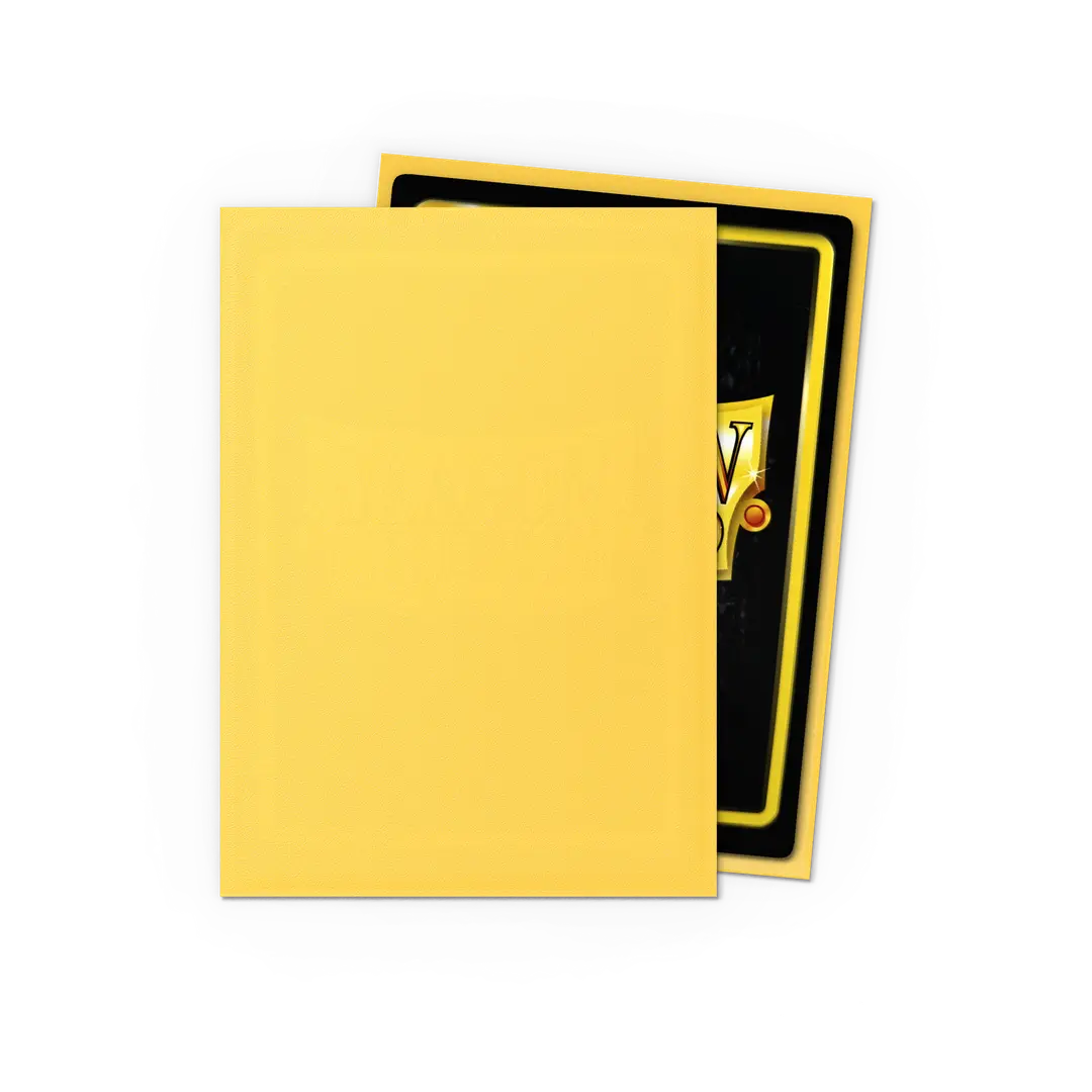 Dragon Shield Matte Yellow Elichapaz Sleeves- 100 count