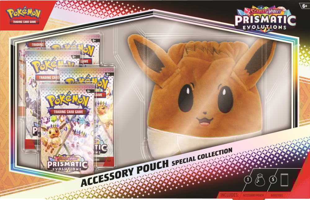 Prismatic Evolutions Accessory Pouch Special Collection Box