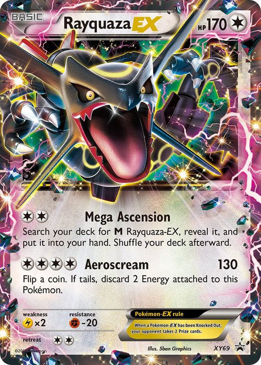 #XY69 XY Promo's - Rayquaza EX (MP)