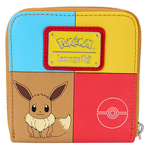 Pokémon Colour Block Wallet by Loungefly