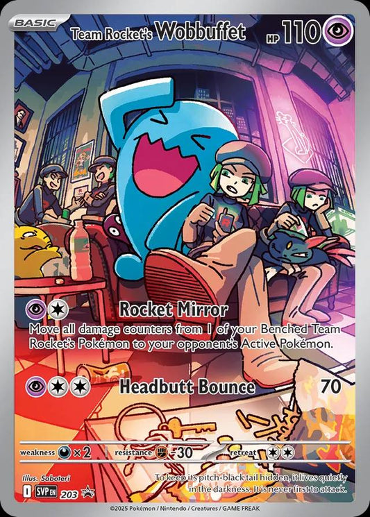 #203 Scarlet & Violet Promos-Team Rocket's Wobbuffet