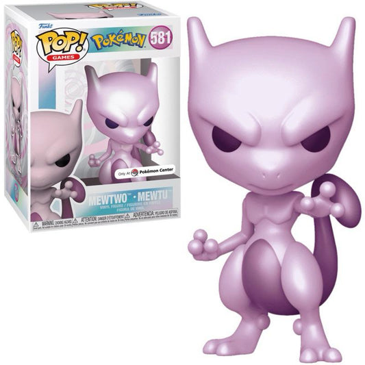 #581 Mewtwo Pearlescent Funko Pop (Pokémon Center)
