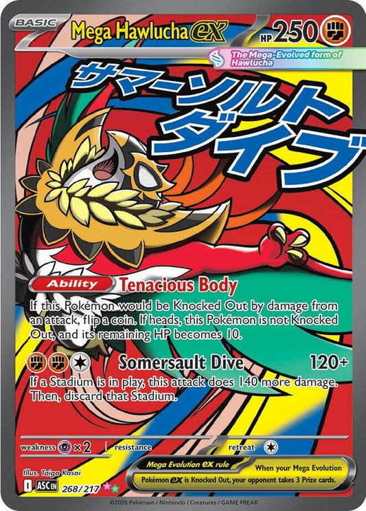 #268 Ascended Hero - Mega Hawlucha ex