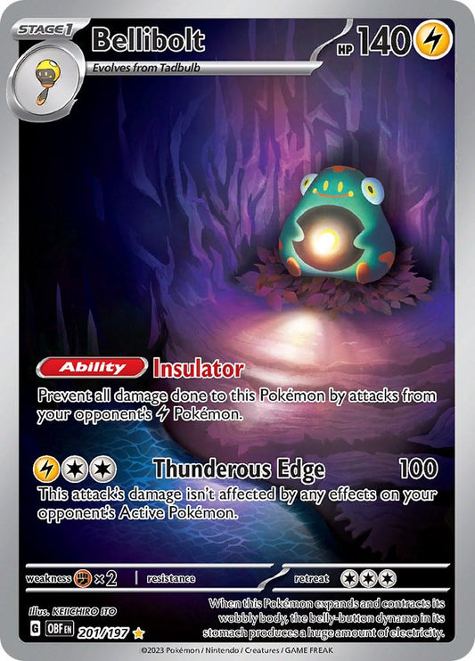 #201 Obsidian Flames - Bellibolt