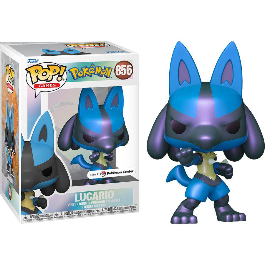 #856 Lucario Pearlescent Funko Pop (Pokémon Center)