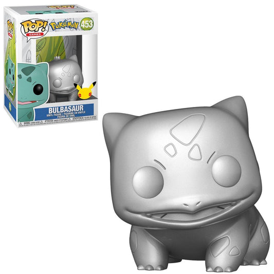#453 Bulbasaur Celebrations 25th Anniversary Funko Pop (Metallic)