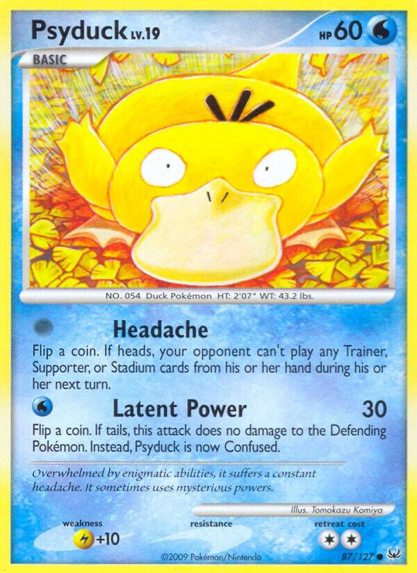 #87 Platinum - Psyduck (LP)